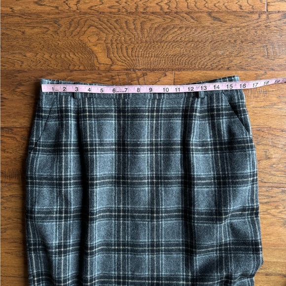 Vintage Blanchelle‎ Wool Blend Pencil Skirt - Picture 6 of 12
